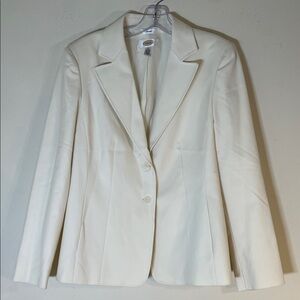 Talbots Cream Blazer